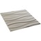 Ekena Millwork 19 5/8in. W x 19 5/8in. H Swell EnduraWall Decorative 3D Wall Panel Covers 2.67 Sq. Ft. WP20X20SSGBW - alternate 5